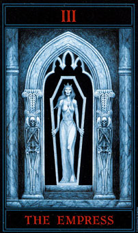 哥特塔罗 - the gothic tarot - 女皇 - the empress